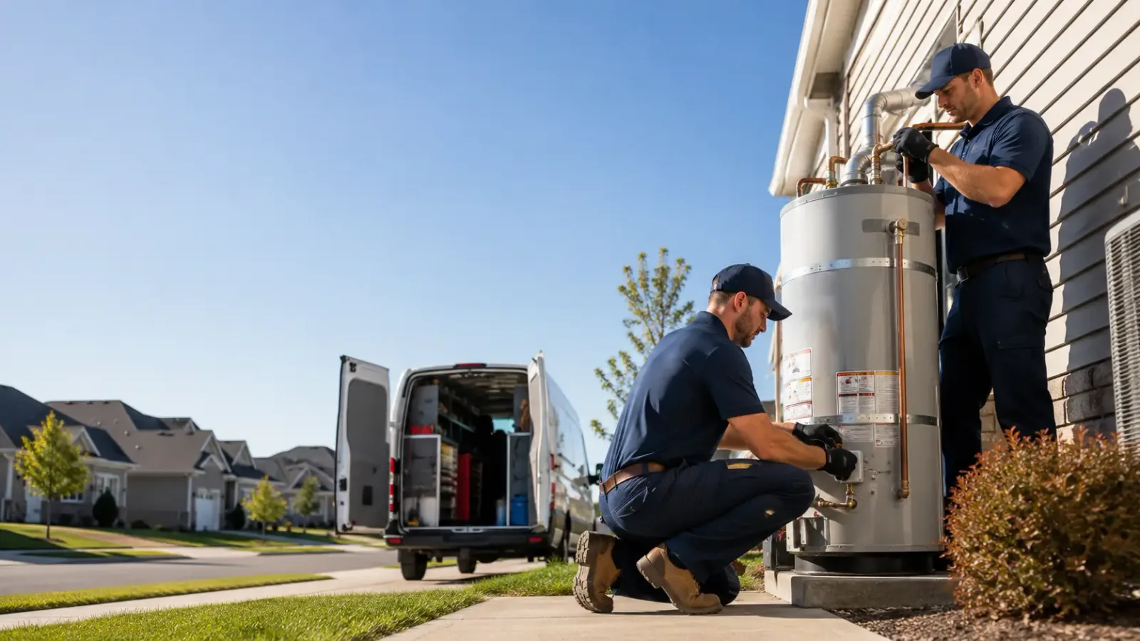 Water Heater Installation in Pine River, WI